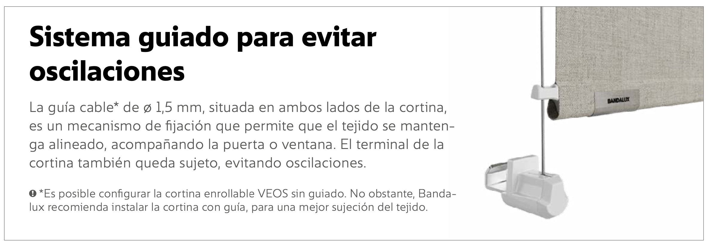 Sistema de guiado Veos