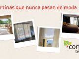 Cortinas que nunca pasan de moda